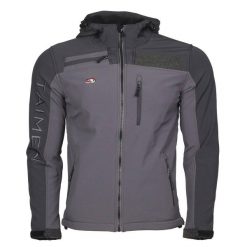 Kurtka wędkarska Taimen Arigiin softshell - Dk. Gray. Szare kurtki TAIMEN, m, bez wzorów, z softshellu, bez kaptura. Za 399.00 zł.