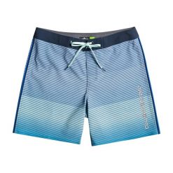 Szorty kąpielowe męskie Quiksilver Surfsilk Massive 17". Niebieskie krótkie spodenki sportowe Quiksilver, m, bez wzorów, z elastanu. Za 149.99 zł.