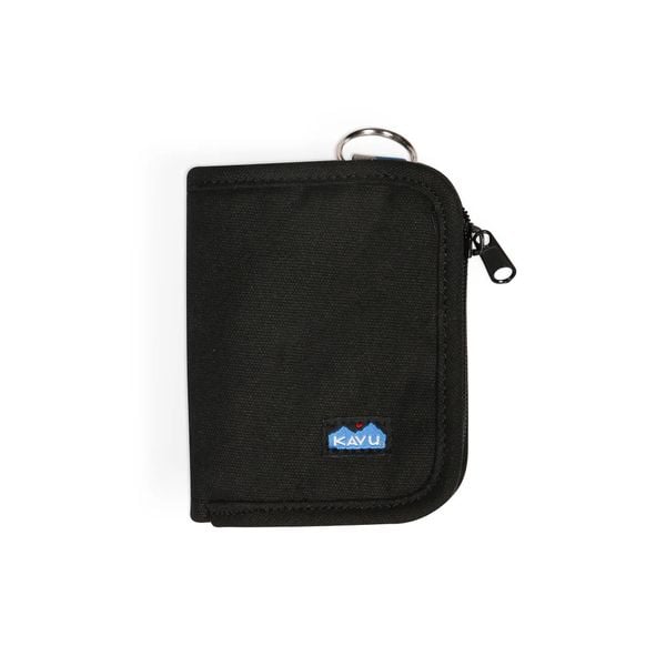 Portfel Kavu Zippy Wallet - black. Czarne portfele KAVU, bez wzorów. Za 143.79 zł.