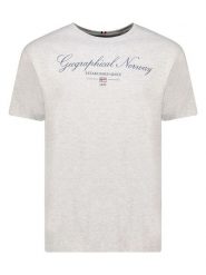 Geographical Norway Koszulka "Illumine" w kolorze szarym rozmiar: S. Szare bezrękawniki Geographical Norway, s, bez wzorów, z bawełny, bez kołnierzyka, bez ramiączek. Za 57.20 zł.