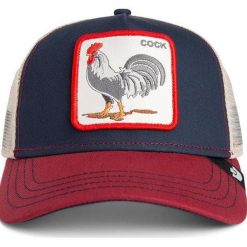 Czapka Goorin Bros The Cock Niebieska. Czarne czapki zimowe Goorin Bros, bez wzorów. Za 190.35 zł.