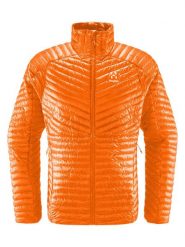 Haglöfs Kurtka pikowana "Lim Mimic" w kolorze pomarańczowym rozmiar: M. Pomarańczowe kurtki Haglöfs, m, bez wzorów, z materiału, bez kaptura. Za 448.99 zł.