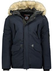 Geographical Norway Kurtka zimowa "Bernar" w kolorze granatowym rozmiar: 3XL. Niebieskie kurtki Geographical Norway, na zimę, xl, bez wzorów, bez kaptura. Za 196.70 zł.