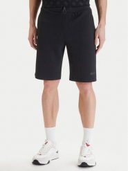 Guess Szorty sportowe Z6GD02 K2845 Czarny Regular Fit. Czarne krótkie spodenki sportowe Guess, m, z aplikacjami, z syntetyku. Za 284.99 zł.