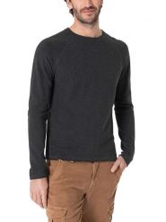 Timezone Sweter w kolorze czarnym rozmiar: L. Czarne swetry nierozpinane Timezone, l, bez wzorów, ze splotem, bez kołnierzyka, bez ramiączek. Za 123.82 zł.