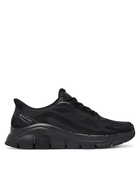 Skechers Sneakersy Flex - Zayder 233218 Czarny. Czarne buty sportowe casual Skechers, bez wzorów, z materiału, bez zapięcia. Za 399.99 zł.
