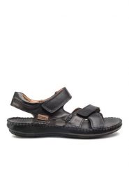 Pikolinos Sandały 06J-5818 Czarny. Czarne sandały Pikolinos, ze skóry, bez zapięcia. Za 259.99 zł.