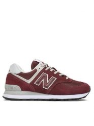 New Balance Sneakersy ML574EVM Bordowy. Czerwone buty sportowe casual New Balance, bez wzorów, ze skóry, bez zapięcia. Za 379.99 zł.