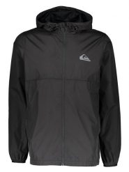 Quiksilver Kurtka przeciwdeszczowa w kolorze czarnym rozmiar: L. Czarne kurtki przeciwdeszczowe Quiksilver, l, bez wzorów, bez kaptura. Za 132.98 zł.