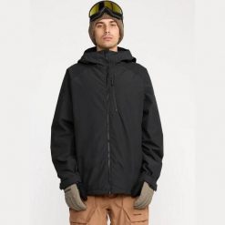 Kurtka Volcom 2836 Ins Jkt Czarna. Czarne kurtki Volcom, bez wzorów, bez kaptura. Za 845.96 zł.