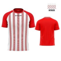 Koszulka sportowa Givova Rugby czerwona-biała XL męska. Białe t-shirty sportowe Givova, bez wzorów, z poliesteru, bez ramiączek, do biegania. Za 136.99 zł.