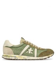 Premiata Sneakersy Lucy Var 7256N Zielony. Zielone buty sportowe casual Premiata, bez wzorów, ze skóry, bez zapięcia. Za 1,159.00 zł.