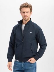 Fred Perry kurtka przejściowa Mężczyźni niebieski, L. Niebieskie kurtki Fred Perry, l, bez wzorów, bez kaptura. Za 1,099.95 zł.