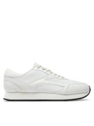 Calvin Klein Jeans Sneakersy Retro Runner Multilayer YM0YM01117 Biały. Białe buty sportowe casual Calvin Klein Jeans, bez wzorów, z jeansu, bez zapięcia. Za 259.99 zł.
