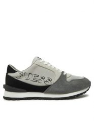 Guess Sneakersy FMPARO FAB12 Szary. Szare buty sportowe casual Guess, z aplikacjami, ze skóry, bez zapięcia. Za 289.99 zł.