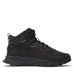 Trapery Timberland. Czarne trapery Timberland, z gore-texu, bez zapięcia. Za 799.99 zł.
