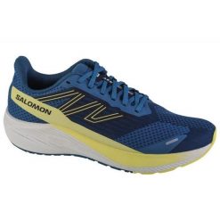 Męskie Buty Do Biegania Aero Blaze. Czarne buty turystyczne Salomon, bez wzorów, z gumy, bez zapięcia, do biegania. Za 650.99 zł.