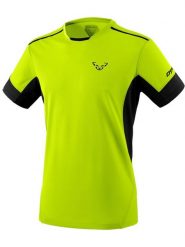 DYNAFIT Koszulka funkcyjna "VERT 2" w kolorze żółto-czarnym rozmiar: L. Żółte t-shirty sportowe Dynafit, bez wzorów, z materiału, bez ramiączek, outdoorowe. Za 119.40 zł.