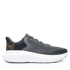 Buty do biegania Under Armour. Szare buty do biegania Under Armour, bez wzorów, bez zapięcia, do biegania. Za 269.99 zł.