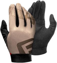 Rękawiczki G-FORM Tempo XS tan/czarny. Czarne rękawiczki G-Form, bez wzorów, z materiału. Za 187.95 zł.