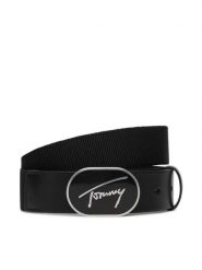 Tommy Jeans Pasek AM0AM15265 Czarny. Czarne paski Tommy Jeans, bez wzorów, z jeansu. Za 229.99 zł.