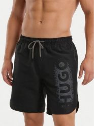 HUGO Szorty kąpielowe Spray 50561096 Czarny Regular Fit. Czarne kąpielówki Hugo, m, bez wzorów, z syntetyku. Za 299.99 zł.