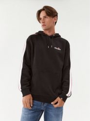 Ellesse Bluza SHQ17626 Czarny Regular Fit. Czarne bluzy Ellesse, m, bez wzorów, z bawełny, bez kaptura. Za 179.99 zł.