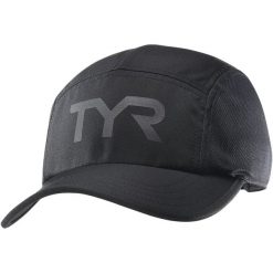 Czapka TYR PACE RUNNING CAP. Czarne czapki z daszkiem TYR, bez wzorów. Za 159.99 zł.