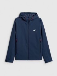 4F Kurtka przejściowa membrana 5000 męska - granatowa XXL. Niebieskie kurtki 4F, m, bez wzorów, bez kaptura. Za 299.99 zł.