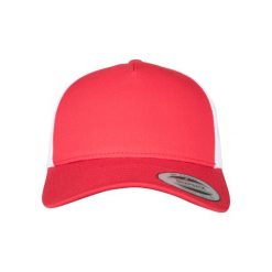 Czapka Flexfit 5-panel retro 2-tone. Białe czapki z daszkiem FLEXFIT, bez wzorów. Za 86.50 zł.