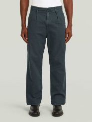 G-Star Spodnie chino w kolorze granatowym rozmiar: W38/L34. Niebieskie eleganckie spodnie G-Star, l, retro. Za 222.94 zł.