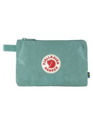 Saszetka Fjallraven Kanken Gear Pocket - frost green. Zielone torby na ramię Fjällräven, bez wzorów, z tkaniny, małe, bez dodatków. Za 91.29 zł.