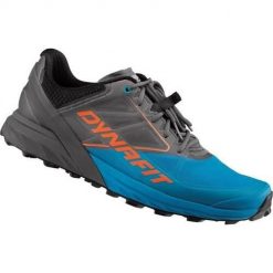 Buty do biegania męskie Dynafit Alpine. Niebieskie buty do biegania Dynafit, bez wzorów, z materiału, bez zapięcia, do biegania. Za 757.00 zł.