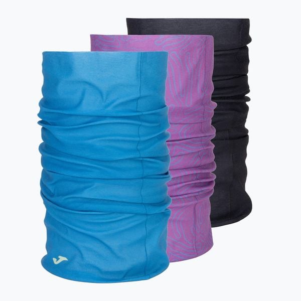Komin Joma Crono Neck Warmer. Niebieskie szaliki Joma, bez wzorów, z materiału. Za 119.99 zł.