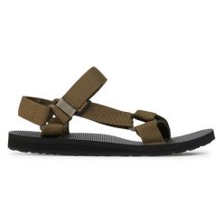 Sandały Teva. Zielone sandały Teva, bez zapięcia. Za 179.99 zł.