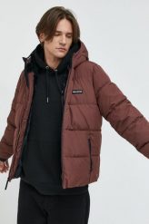 Hollister Co. kurtka męska kolor brązowy zimowa. Brązowe kurtki Hollister Co., na zimę, l, bez wzorów, z kapturem. W wyprzedaży za 354.99 zł.