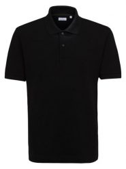 Seidensticker Koszulka polo w kolorze czarnym rozmiar: XXL. Czarne koszulki polo Seidensticker, xxl, bez wzorów, z bawełny, bez kołnierzyka, bez ramiączek. Za 114.98 zł.