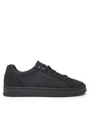 Calvin Klein Sneakersy Low Top Lace Up Nb Mono HM0HM01768 Czarny. Czarne buty sportowe casual CALVIN KLEIN, bez wzorów, ze skóry, bez zapięcia. Za 439.99 zł.