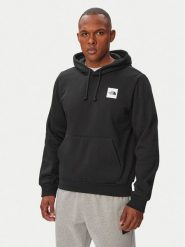 The North Face Bluza NF0A8JAX Czarny Regular Fit. Czarne bluzy The North Face, m, bez wzorów, z bawełny, bez kaptura. Za 299.99 zł.