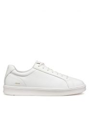 Geox Sneakersy U Spherica Actif X4 U653JB 0009B C1000 Biały. Białe buty sportowe casual Geox, bez wzorów, ze skóry, bez zapięcia. Za 549.99 zł.