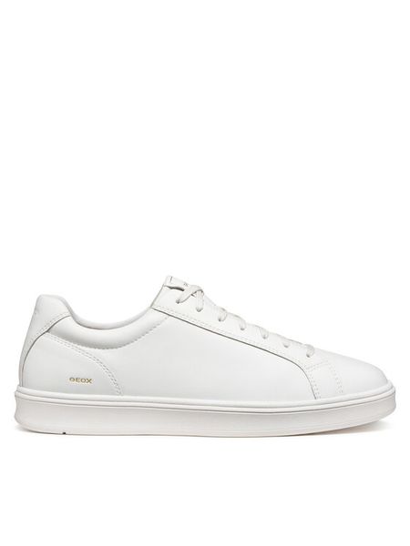 Geox Sneakersy U Spherica Actif X4 U653JB 0009B C1000 Biały. Białe buty sportowe casual Geox, bez wzorów, ze skóry, bez zapięcia. Za 335.99 zł.