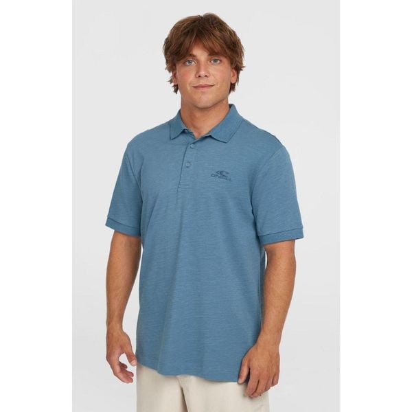 Koszulka polo męska O'Neill Small Logo. Niebieskie koszulki polo O'Neill, l, bez wzorów, bez kołnierzyka, bez ramiączek, żeglarskie. Za 199.00 zł.