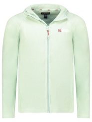 Geographical Norway Kurtka polarowa "Tugood" w kolorze miętowym rozmiar: XXL. Zielone kurtki Geographical Norway, xxl, bez wzorów, z materiału, bez kaptura. Za 83.62 zł.