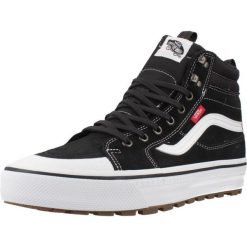 Buty VANS MTE SK8-HI WATERPROOF Czarny. Czarne buty turystyczne Vans, bez wzorów, z materiału, bez zapięcia, trekkingowe. Za 620.15 zł.