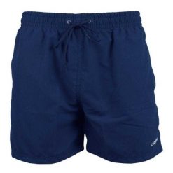 Szorty Kąpielowe Męskie 300/400. Niebieskie kąpielówki CROWELL, m, bez wzorów. Za 99.99 zł.