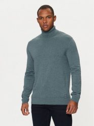 Tom Tailor Golf 1042456 Zielony Regular Fit. Zielone golfy Tom Tailor, m, bez wzorów, z bawełny, bez kołnierzyka, bez ramiączek. Za 119.99 zł.