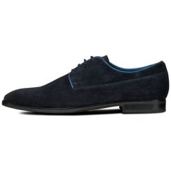Geox Męskie Półbuty New Life 43 Ciemnoniebieskie. Eleganckie półbuty marki Geox. W wyprzedaży za 505.00 zł.