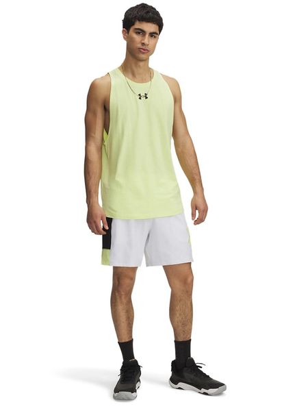 Under Armour Szorty sportowe w kolorze białym rozmiar: XL. Białe krótkie spodenki sportowe Under Armour, xl, bez wzorów, z materiału. Za 78.95 zł.