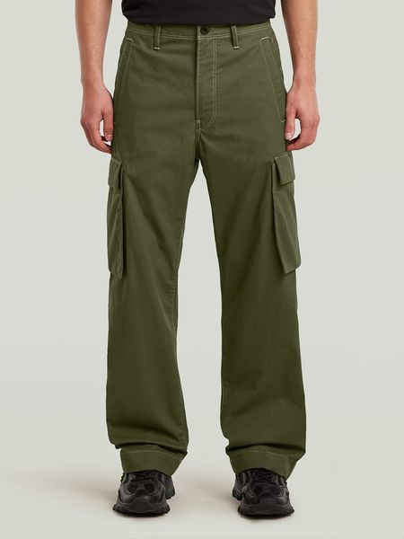 G-Star Bojówki w kolorze khaki rozmiar: W30/L30. Brązowe joggery i bojówki G-Star, l, bez wzorów, z bawełny, retro. Za 251.74 zł.