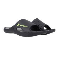 Klapki Męskie Bay XIV Ad. Czarne klapki Rider, z materiału. Za 129.00 zł.